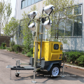 7 meter portable light Tower for easy transportation